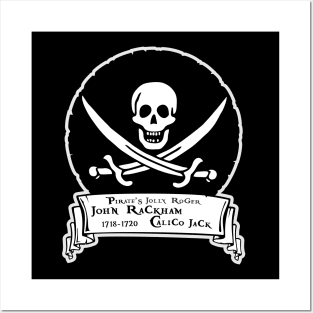 John Rackham - Calico Jack Jolly Roger Posters and Art